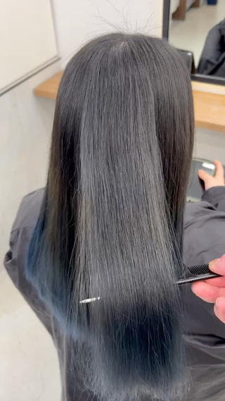 ロング sand大阪梅田所属・くろかわ まいのヘアスタイル