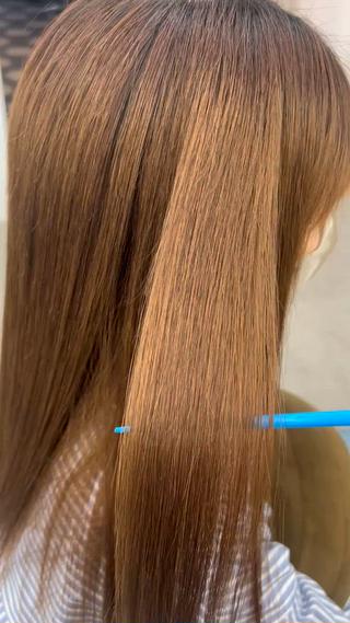 ロング sand大阪梅田所属・くろかわ まいのヘアスタイル