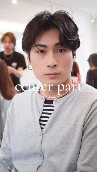 メンズ THE Leric 原宿店【ザ　レリック】所属・RIKU⚡️毛流れ ヘア×眉ワックスのヘアスタイル