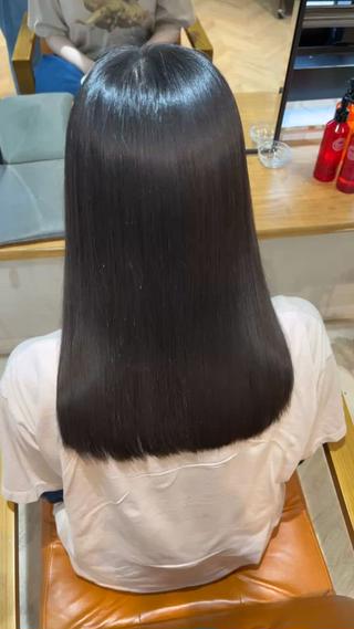 【美髪矯正】からの【美髪チャージ】 