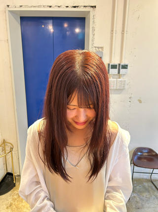 カラー ナチュラル大人っぽい スタイル　MAORIのヘアスタイル