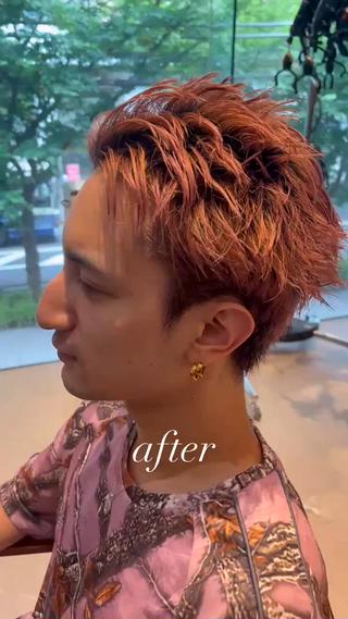 ショート カット/メンズ パーマ/夢翔のヘアスタイル