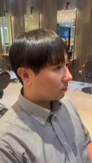 ショート カット/メンズ パーマ/夢翔のヘアスタイル