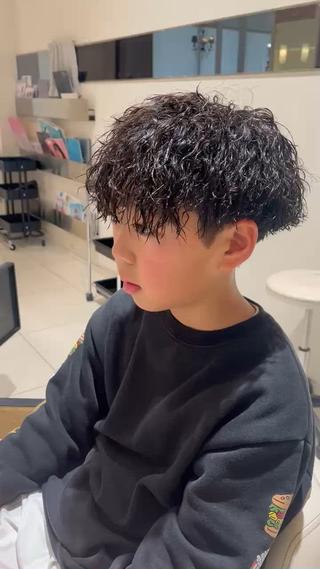 パーマ メンズ カット/メンズ パーマ/夢翔のヘアスタイル