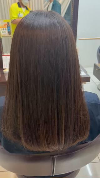 カラー メンズパーマ山内 結稀のヘアスタイル