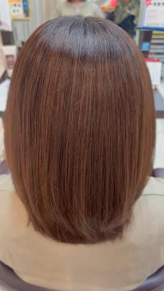 ミディアム メンズパーマ山内 結稀のヘアスタイル