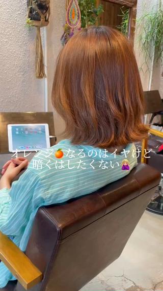 ミディアム Monica所属・ボブ専門店 中島規寿のヘアスタイル