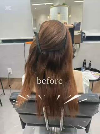 ロング RAF TOKYO むっく ✂️✨／のヘアスタイル