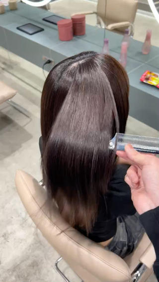 ミディアム ✨髪質改善 縮毛矯正 艶髪 立川 コウキ✨のヘアスタイル