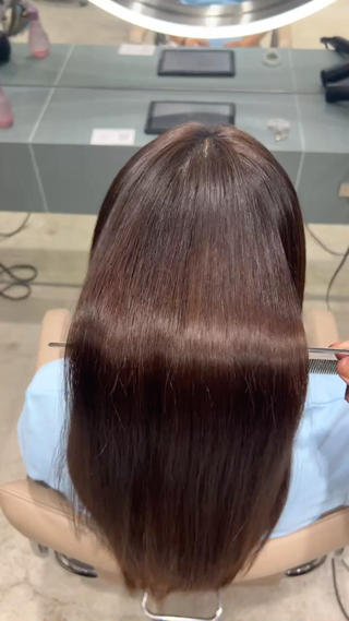 ミディアム カラー ✨髪質改善 縮毛矯正 艶髪 立川 コウキ✨のヘアスタイル