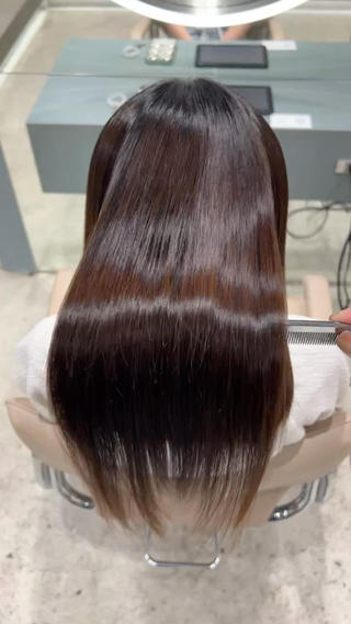 ミディアム ✨髪質改善 縮毛矯正 艶髪 立川 コウキ✨のヘアスタイル