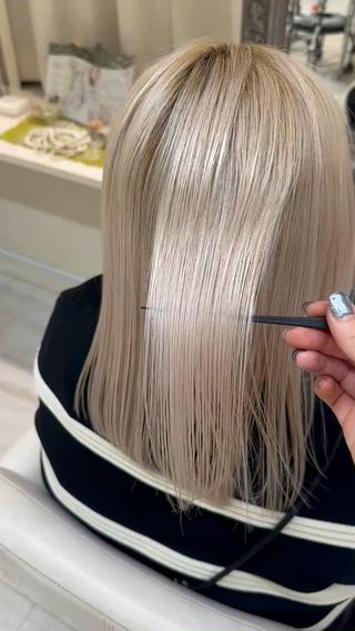 ブリーチ毛でも艶髪に