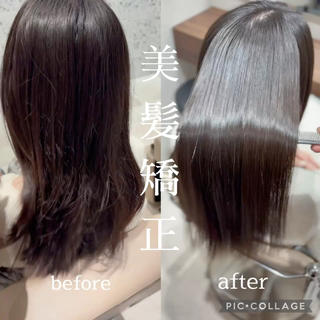 普段落とせないこびりついた汚れを落とすクレンジング、
最新の髪に負担の少ない幅広い髪に対応した薬剤、
約10種類のトリートメント剤、
全てオーダーメイドで施術致します️

貴方だけの艶髪をご体感ください！ 