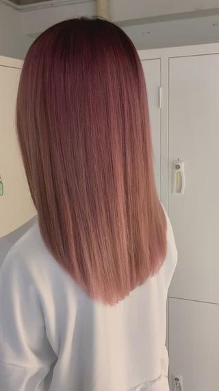 セミロング ✨ハイトーン✨艶髪 ✨髪質改善✨和田のヘアスタイル