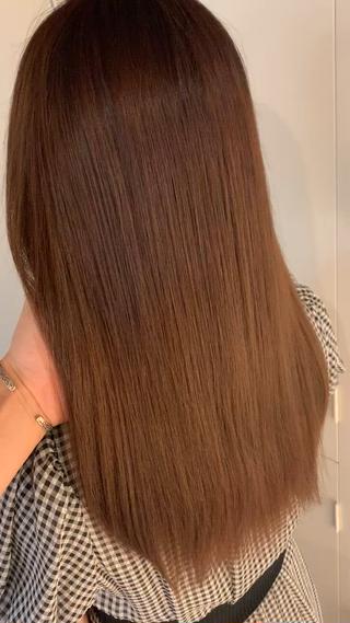 髪質改善系カラー 