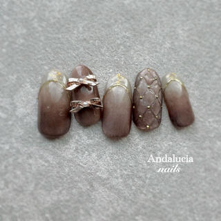 NEWカラー♡ぷるマグシリーズ
大人ブラウン×キルトネイル

アンダルシアネイルズ
　ɴᴜᴀɴᴄᴇ ᴅᴇsɪɢɴ ᝢᝢ ᴀʀᴛ ᴅᴇsɪɢɴ 
　似合わせネイル 𓍯 お任せください

 ˗ˏˋ 美しいフォルムでちゅるんとネイル ˎˊ˗
　にお仕上げいたします♡

𓆸 𓆸 𓆸 𓆸 𓆸 𓆸 𓆸 𓆸 𓆸 𓆸 𓆸 𓆸 𓆸 𓆸 𓆸 