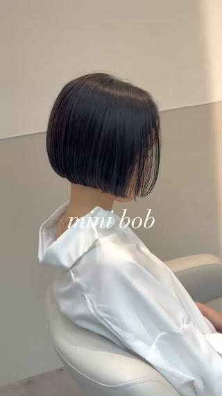 ショート ✨受賞歴多数✨ボブ• ショート🕊藤原朋也のヘアスタイル