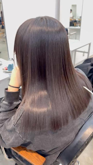 髪質改善ストレート