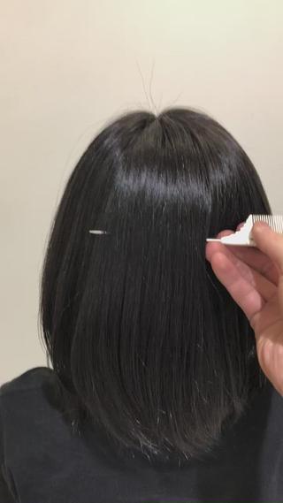 ミディアム マツエク・マツパ 堀井 凌平のヘアスタイル