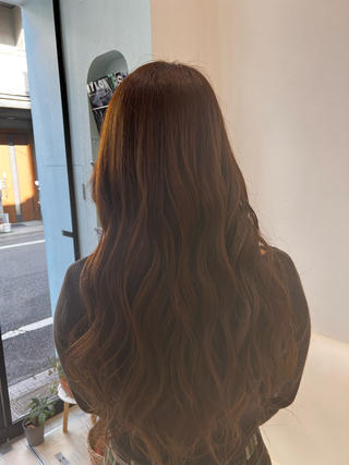 ミディアム カラー パーマ ヘアアレンジ メンズ キッズ ネイル マツエク・マツパ アイブロウ 堀井 凌平のヘアスタイル