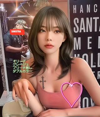 ミディアム sinistra シニストラ　足利山下店所属・再来率94％原宿足利 表参道★シニストラのヘアスタイル