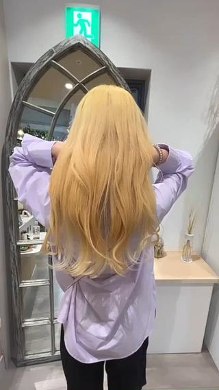 どんなにブリーチしてもサラサラのし上がりー！
 