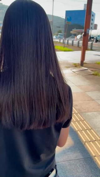 髪質改善ストレート 