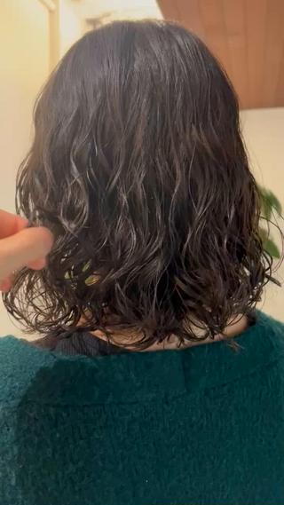 パーマ Arai Kaho 12月🈵のヘアスタイル
