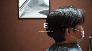 丁寧に繋いで切る。 