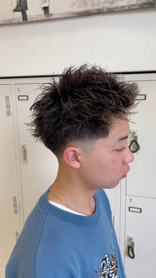 メンズ Ash 大丸優希のヘアスタイル