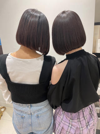 ペアでご来店の可愛いお客様 