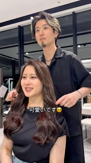 ブリーチ無しWカラー×ラテグレージュ 