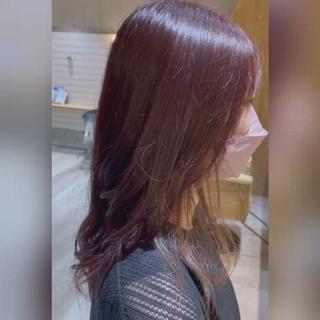 ブリーチしなくてもイヤリングカラー出来ます！ 