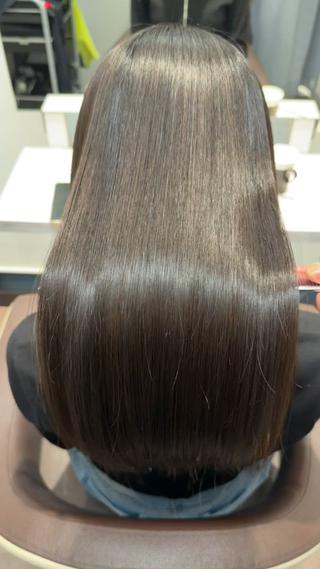 ロング 髪質改善 艶髪🔵ﾌｾﾅｵﾔのヘアスタイル