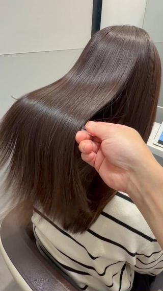 ロング 髪質改善 艶髪🔵ﾌｾﾅｵﾔのヘアスタイル
