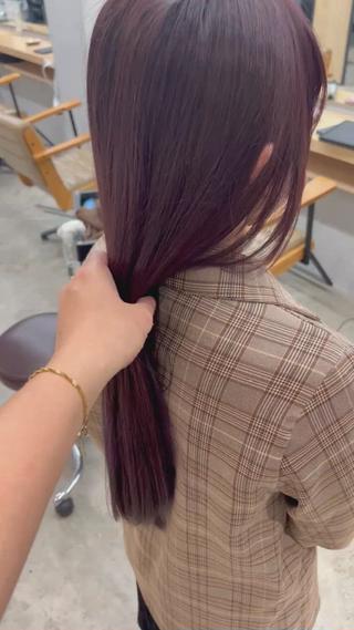 セミロング カラー 代表　YUKI ☆のヘアスタイル