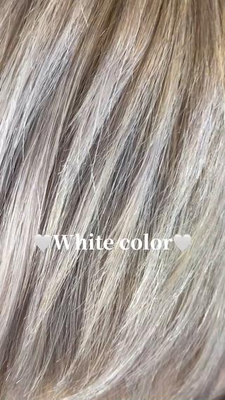 #ホワイトカラー
#派手髪