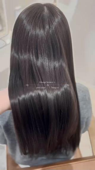 カラー アレンジカラー モデル🎀yuuiのヘアスタイル