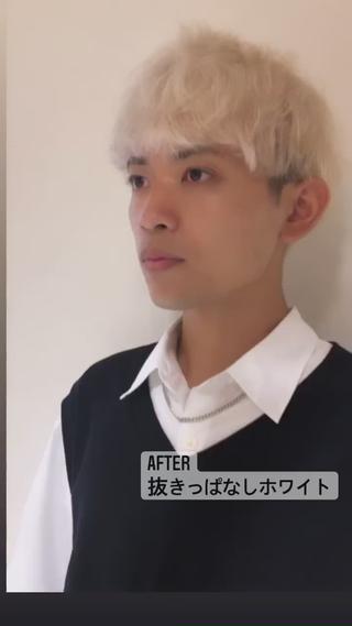 カラー ヘアアレンジ メンズ ainico+所属・メンズ特化✂️栗原 侑也のヘアスタイル