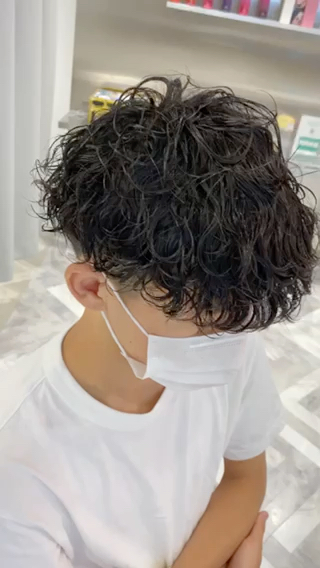 パーマ メンズ 新宿【メンズパーマ】 塩澤太一のヘアスタイル