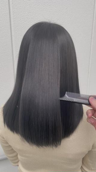 セミロング 髪質改善特化✨ 尾登　啓介のヘアスタイル