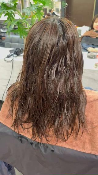 癖毛さん　before 