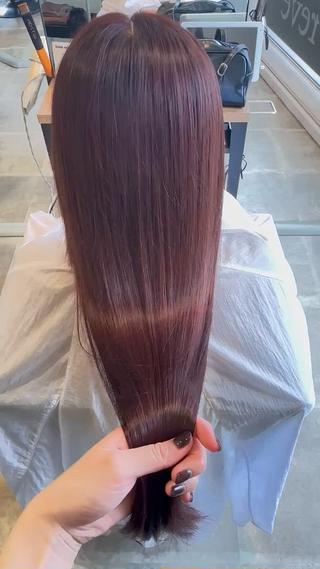 ロング La bonheur hair reve 池袋店所属・🐈‍⬛ マナカ🐈‍⬛のヘアスタイル