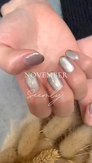 magnet French nail…  @seemly_nail_1007  _...__...__...__...__...__...__...__..._ 
今月1番人気のシルバーマグネット
ブルベのお客様にもお似合いでした♡
_...__...__...__...__...__...__...__..._  

#パラジェル #マグネットネイル #秋ネイル #冬ネイル #フレンチネイル #千田町ネイルサロン #鷹野橋ネイルサロン #広島市中区ネイルサロン 