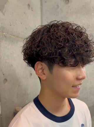 ミディアム パーマ メンズ spin-off shift所属・メンズ特化美容師 /たけしのヘアスタイル