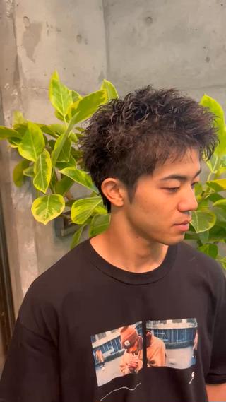 ピンパーマショート 