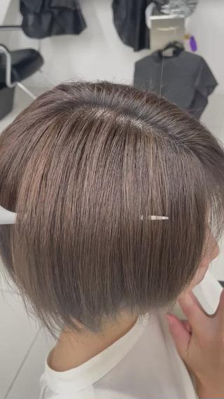 カラー ⭐️無料！カット モデル募集⭐️夕貴のヘアスタイル