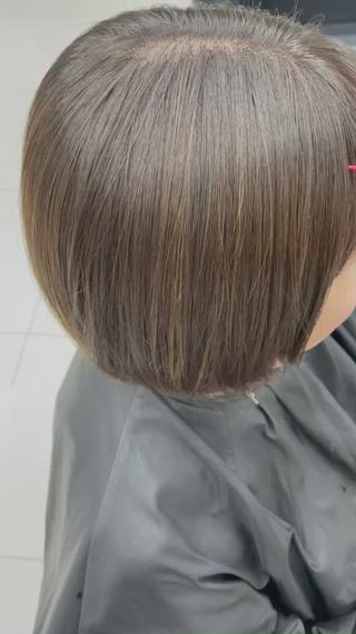 ミディアム カラー ⭐️無料！カット モデル募集⭐️夕貴のヘアスタイル