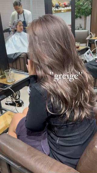 グレージュカラー / ベージュ/ ホワイトベージュ / シルバーグレージュ /ラベンダーグレージュ 