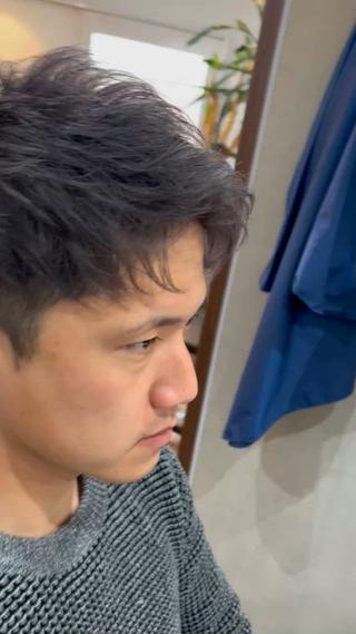 ダブルカラーでダークグレー 